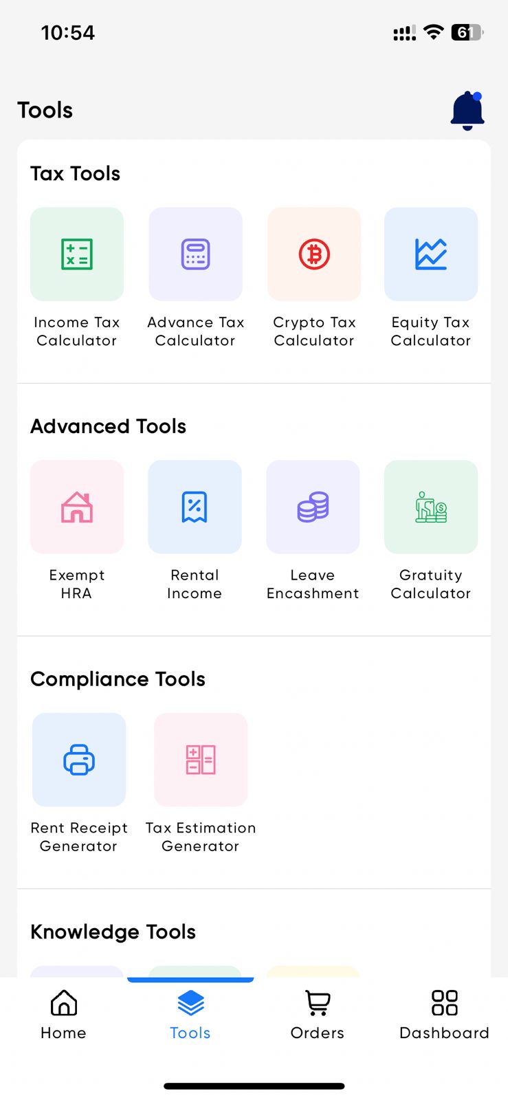Taxcare Webflow template screenshot 2